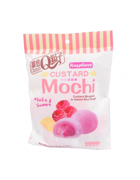MOCHI CUSTARD FRAMBOISE TAIWAN DESSERT 110G