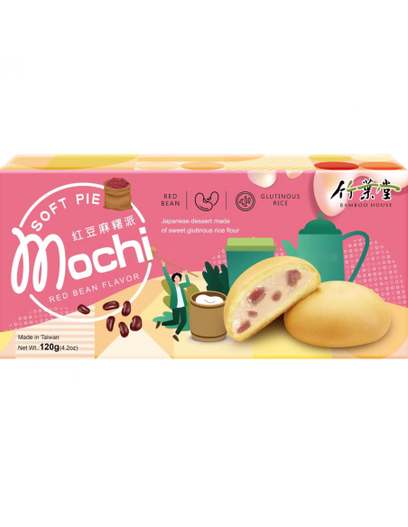 MOCHI SOFT PIE HARICOT ROUGE BAMBOO HOUSE 120G