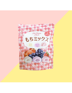 MOCHI MIXTE PECHE FRAISE RAISIN TOKIMEKI 510G