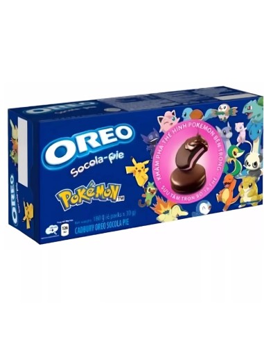 CHOCOPIE POKEMON FRAISE OREO 180G*12/CT