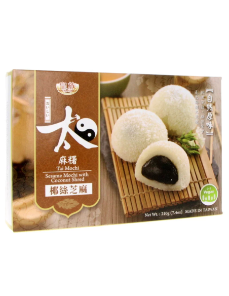 MOCHI SESAME COCO ROYAL FAMILY 210G*24/CT
