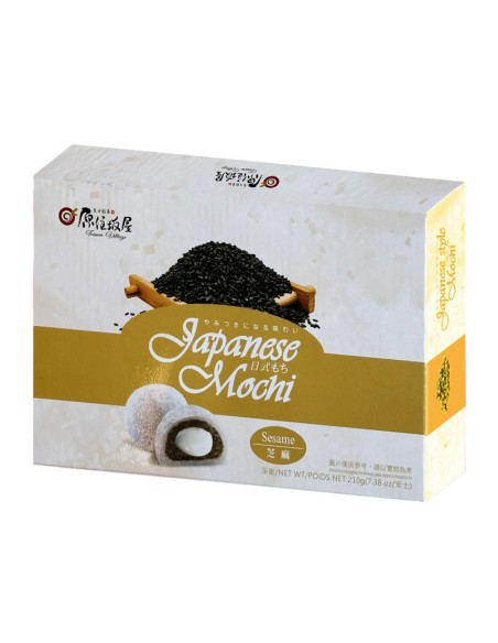 MOCHI FILLINGS SESAME TW VILLAGE 210G*24/CT