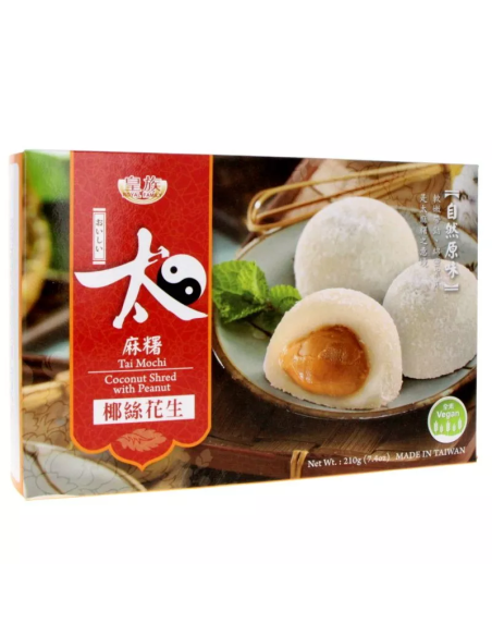 MOCHI CACAHUETE COCO ROYAL FAMILY 210G*24/CT