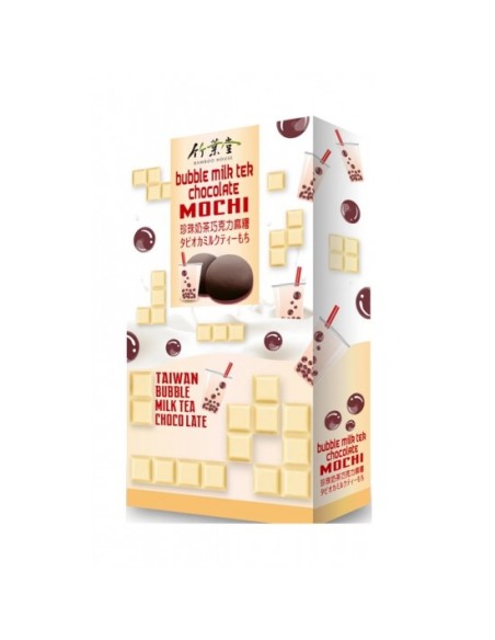 MOCHI MINI BUBBLE TEA CHOCOLAT BAMBOO HOUSE 120G*30/CT
