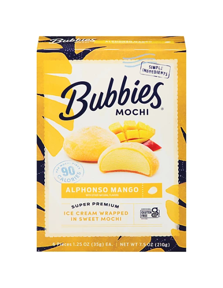 MOCHI GLACE MANGUE BUBBIES HAWAII 6P 210G