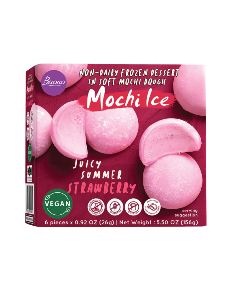 MOCHI GLACE FRAISE BUONO 156G