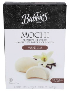 MOCHI GLACE VANILLE BUBBIES HAWAII 6P 210G