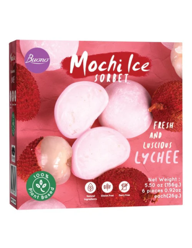 MOCHI GLACE LYCHEE BUONO 156G*12/CT