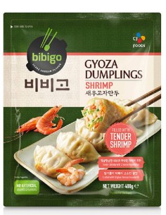 GYOZA DUMPLING CREVETTE LEGUME BIBIGO 400G