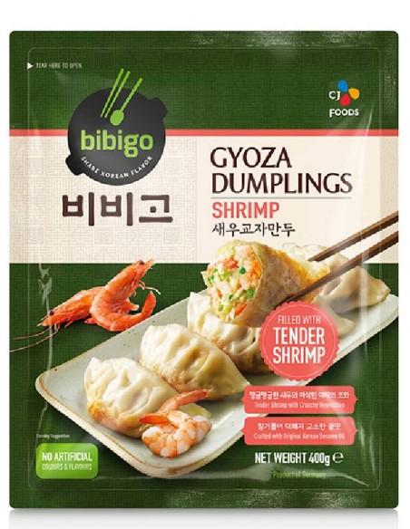 GYOZA DUMPLING CREVETTE LEGUME BIBIGO 400G*16/CT