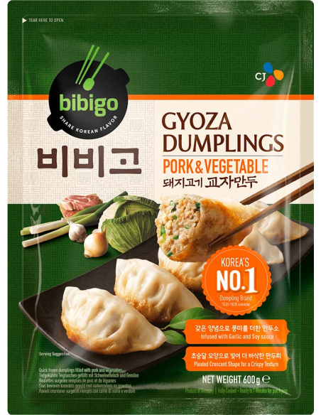 GYOZA PORC/LEGUME BIBIGO 300G
