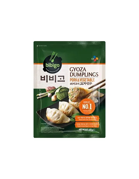 GYOZA DUMPLING PORC LEGUME BIBIGO 600G