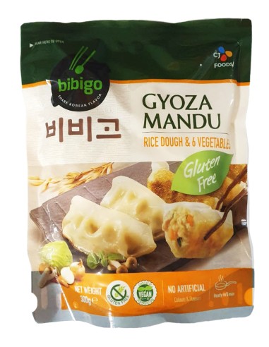 GYOZA MANDU RIZ/LEG. SANS GLUTEN BIBIGO 300G