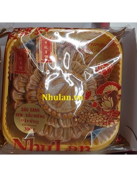 GATEAU LUNE NHU LAN DAU XANH HAT SEN CHAY 200G