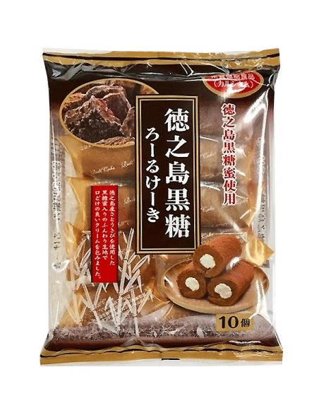GATEAU MINI ROULEAU SUCRE NOIR YAMAUCHI 160G