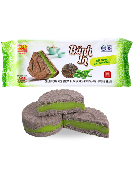 GATEAU BANH IN NEP THAN HARICOT PANDAN THV 320G