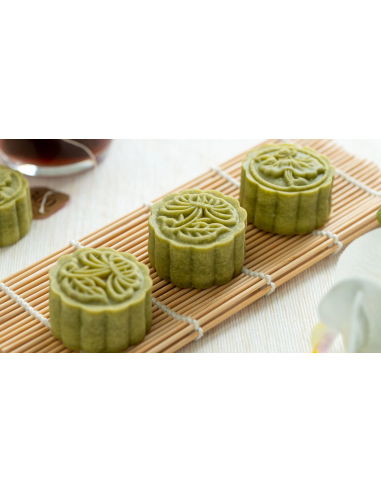 GATEAU LUNE THE VERT TRA XANH TAN HUE VIEN 200G