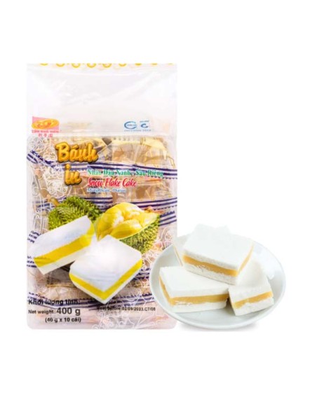 GATEAU BANH IN DURIAN HARICOT THV 400G