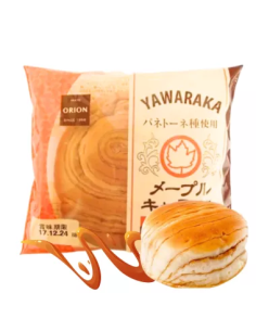 GATEAU ORION BREAD CARAMEL ERABLE 90G