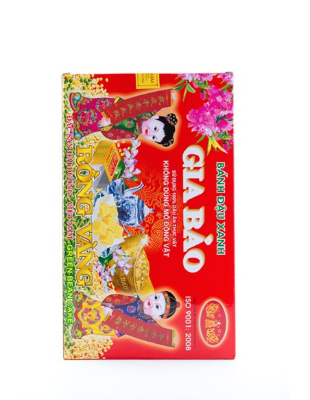 GATEAU HARICOT - BANH DAU XANH GIA BAO 240G