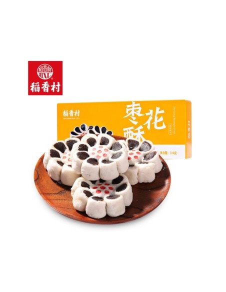 GATEAU FEUILLETE AU JUJUBE EN FORME DE FLEUR DAOXIANGCUN 210G