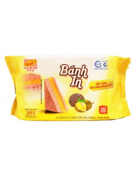 GATEAU BANH IN NEP THAN DURIAN HARICOT THV 320G