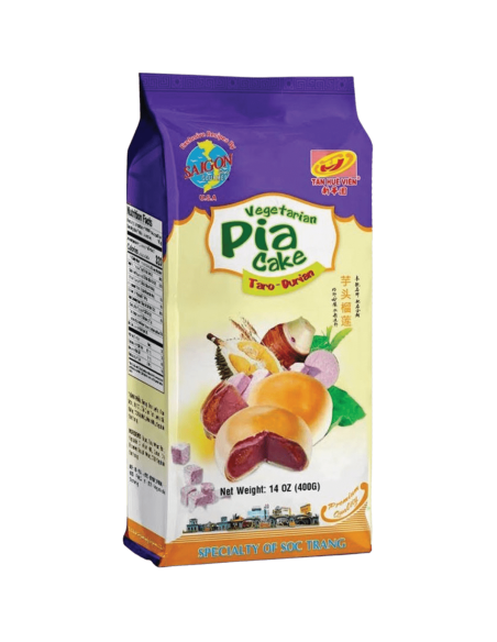 GATEAU BANH PIA DURIAN TARO 400G
