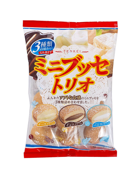 GATEAU TENKEI MINI BOUCHEE TRIO JP 140G