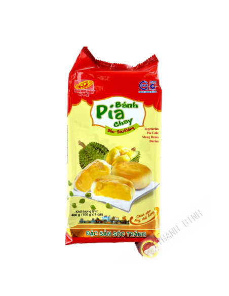 GATEAU BANH PIA DURIAN SANS OEUFS CLT 400G