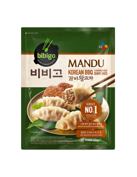 MANDU BBQ BŒUF BIBIGO 525G