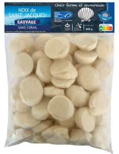 NOIX ST JACQ.10/20 S/C USA 800G*10/CT