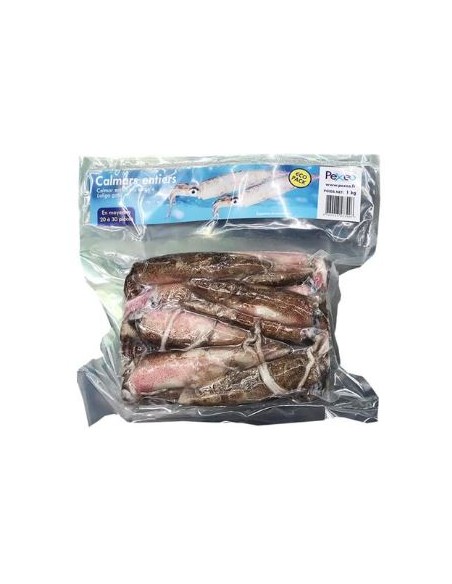 CALAMAR ENTIER 7/11 CALI CAPTAIN'S CATCH 1KG*12/CT