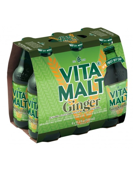 BOISSON VITAMALT GINGEMBRE 33CL*6/PACK
