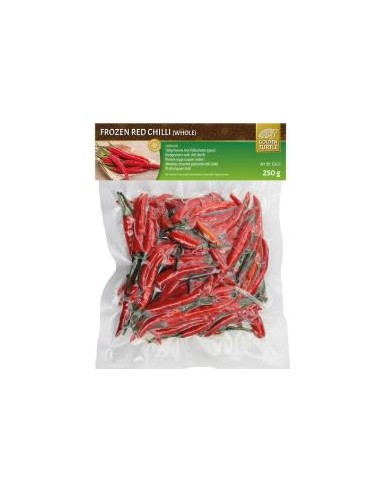 PIMENT ROUGE ENTIER CONGELE G.TURTLE 250G*20/CT