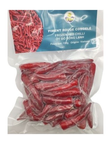 PIMENT ROUGE ENTIER CONGELE 100G*100/CT