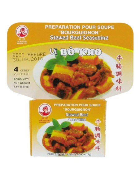 PREPA. BOEUF RAGOUT 75G COQ