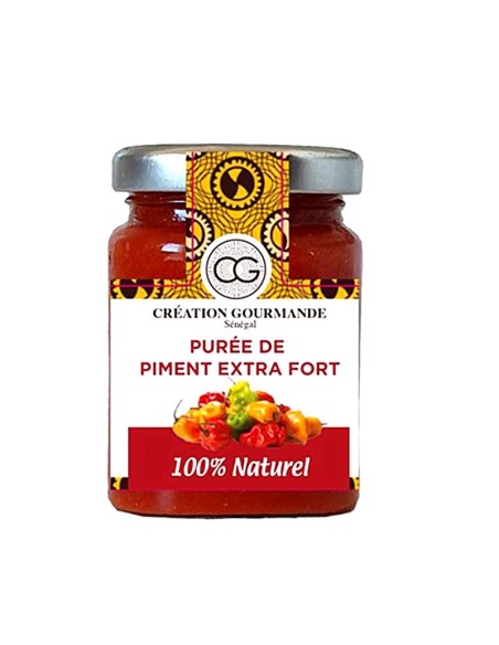 PUREE PIMENT EXTRA FORT CREATION GOURMANDE 200G
