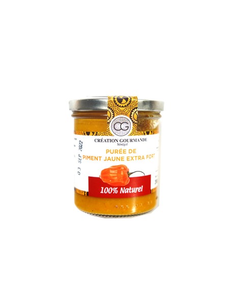 PUREE PIMENT JAUNE CREATION GOURMANDE 200G