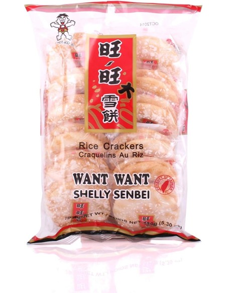 BISCUIT RIZ SHELLY SENBEI WANT WANT
