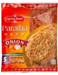 GALETTE PARATHA OIGNON S.HOME 325G*24/CT