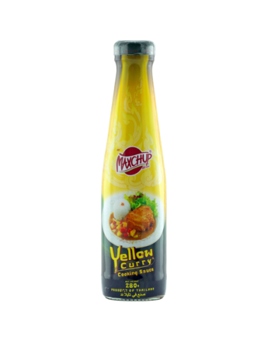 SAUCE CURRY JAUNE MAXCHUP 280G