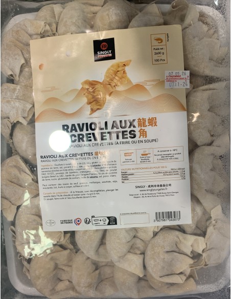 RAVIOLI FRIT ROYAL SINGLY 100P*4/CT