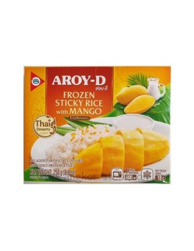 DESSERT RIZ GLUANT MANGUE COCO AROY 250G
