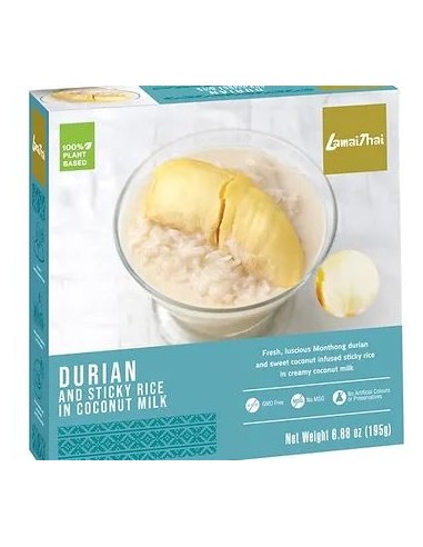 DESSERT RIZ GLUANT DURIAN COCO LAMAI 195G