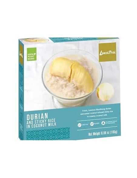 DESSERT RIZ GLUANT DURIAN COCO LAMAI 195G
