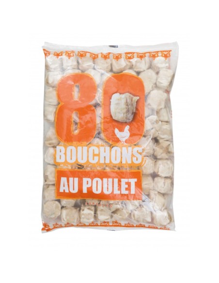 BOUCHONS POULET BOURBON 80P