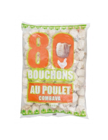BOUCHONS POULET COMBAVAS BOURBON 80P