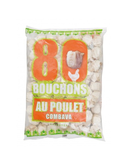 BOUCHONS POULET COMBAVAS BOURBON 80P
