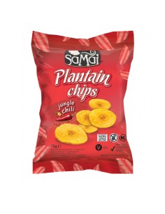 CHIPS BANANE PLANTAIN PIMENTEE SAMAI 75G