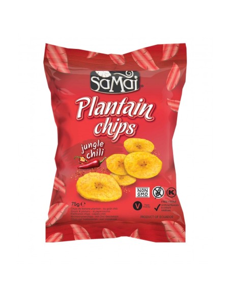 CHIPS BANANE PLANTAIN PIMENTEE SAMAI 75G*15/CT